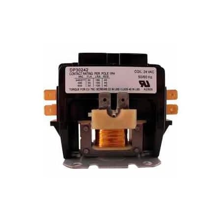 Sealed Unit Parts Co Supco DP30243 Contactor 30A 24V 3 Pole DP30243